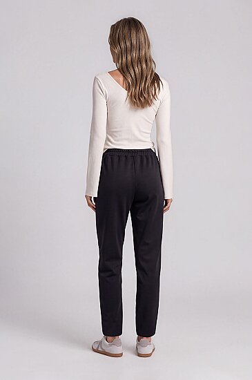 Beli Lastikli Pileli Pantolon - 3