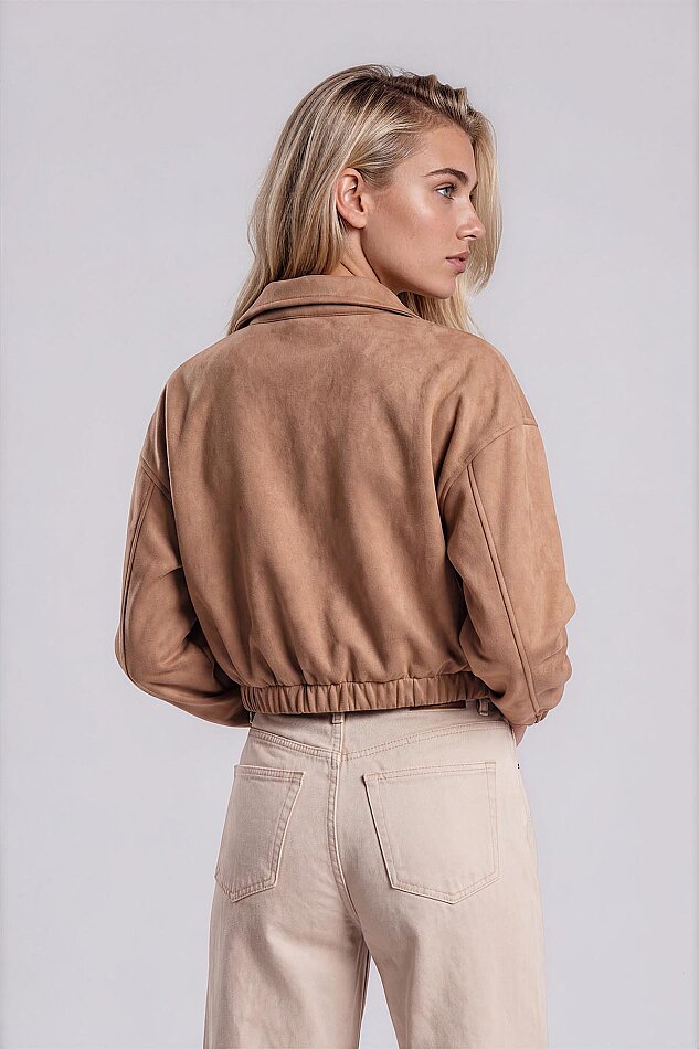 Süet Bomber Ceket - 8